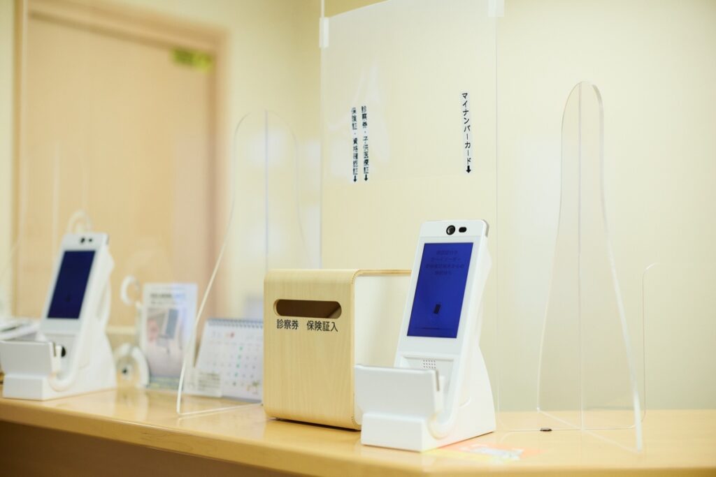 健診・検査に使用する院内の設備